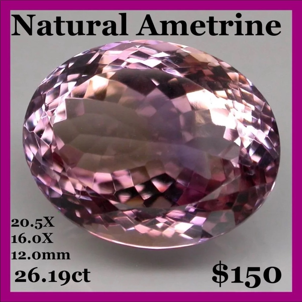 26.19 Cts Natural Ametrine